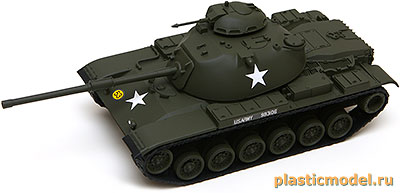 Tamiya 30101  1:48, US M60 Tank Super Patton (M60 «Супер Паттон» Основной боевой танк США) 
