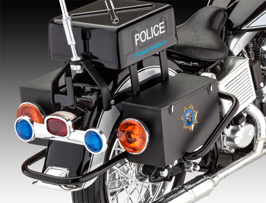 Revell 07915 US Police Motorbike (Американский полицейский мотоцикл)