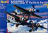 Mistel V Ta 154 & Fw190 (Мистель V германский авиационный комплекс из Фокке-Вульф Ta 154 и Фокке-Вульф Fw 190), подробнее...