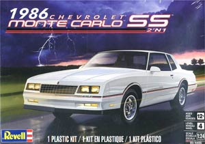 Revell 14496  1:24, 1986 Chevrolet Monte Carlo  SS 2in1 (Шевроле «Монте-Карло SS» 1986)
