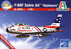 F-86F Sabre Jet "Skyblazers" (Норт Американ F-86 «Сейбр» «Скайблэйзер» американский реактивный истребитель), подробнее...